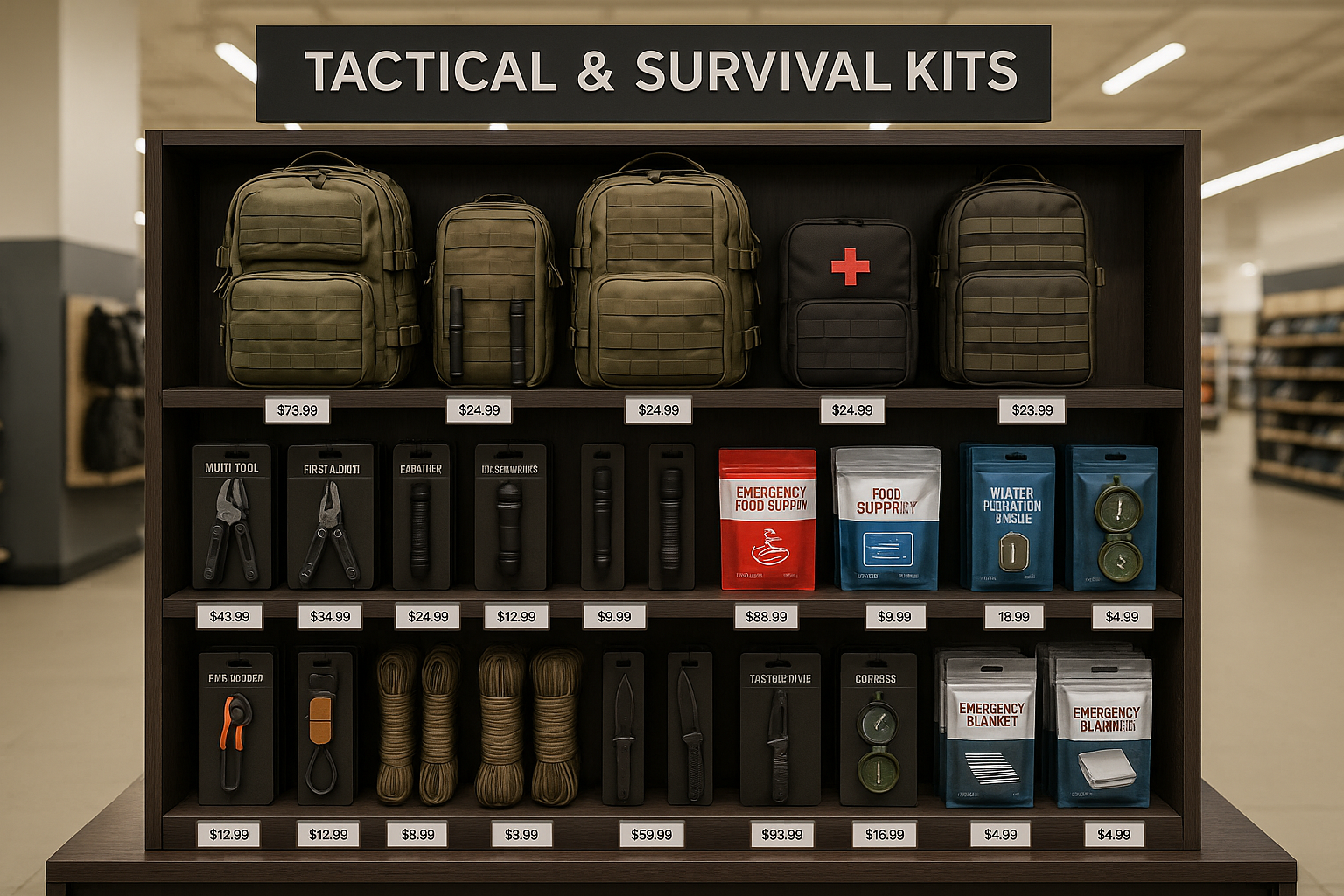 Tactical Defense & Survival kits