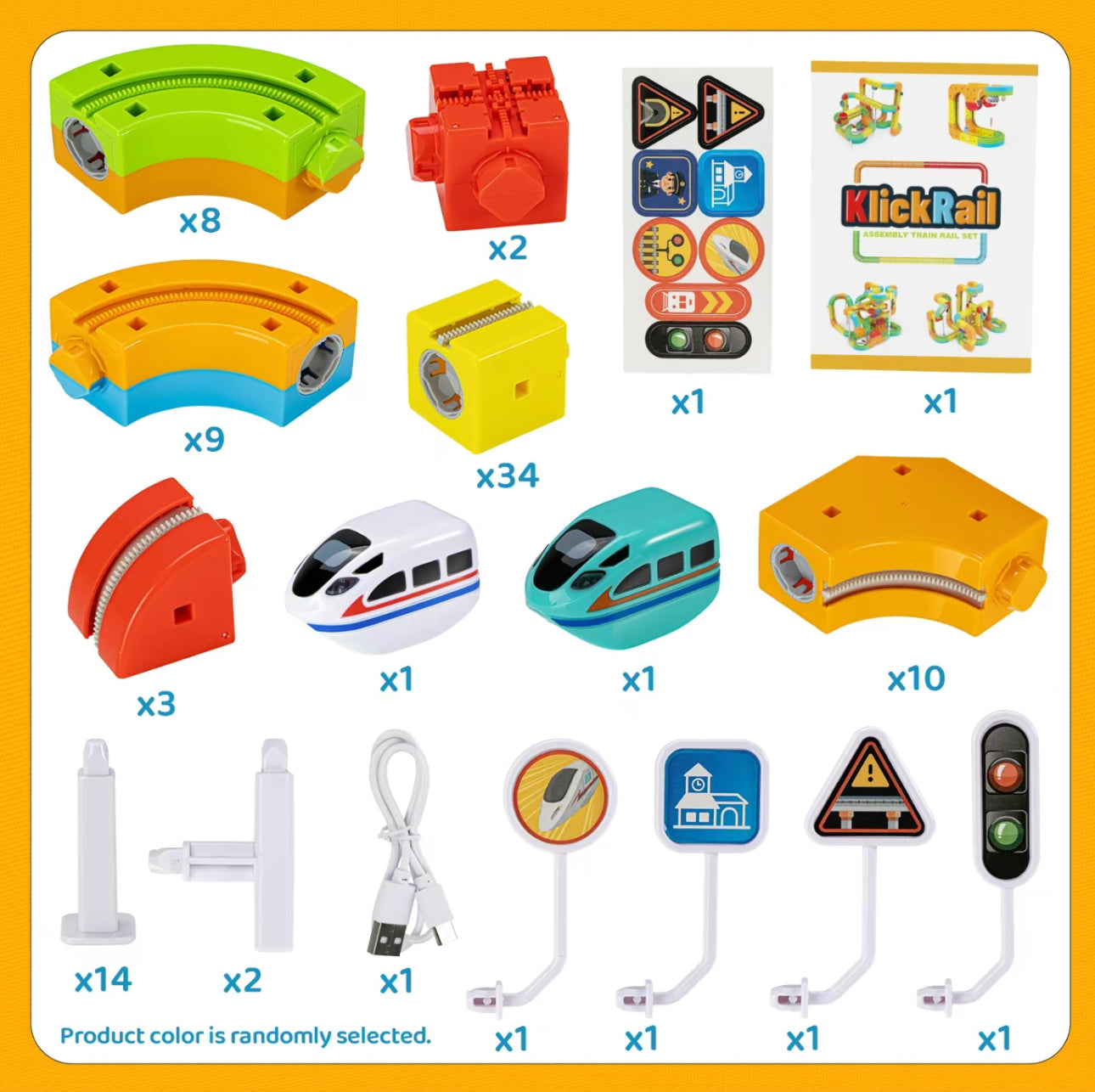 TrackBlaze Flex Train Set