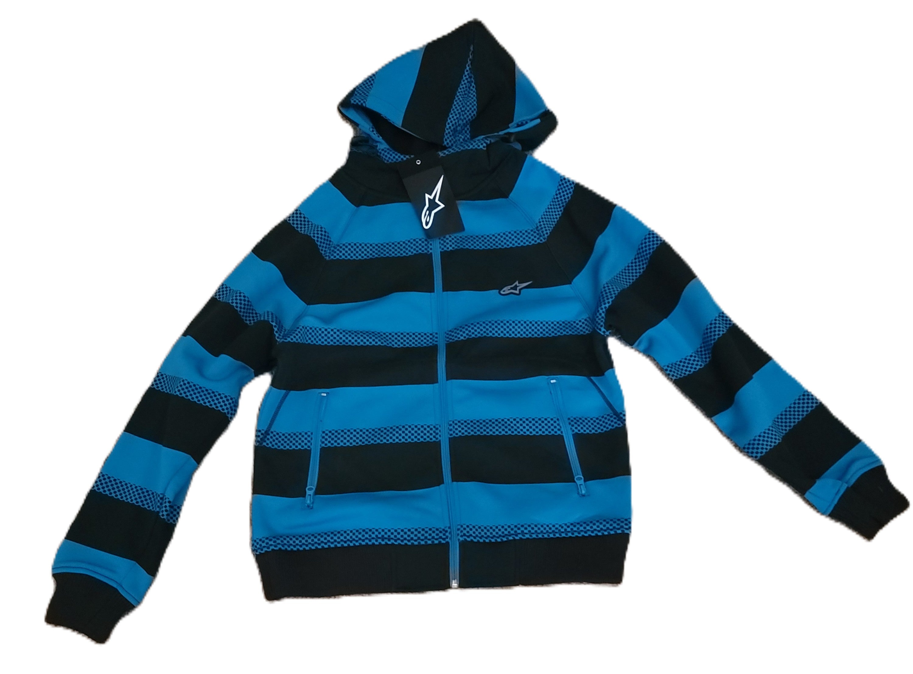 ALPINESTARS TRUCE STRIPE TECH ZP TURQUOISE JACKET