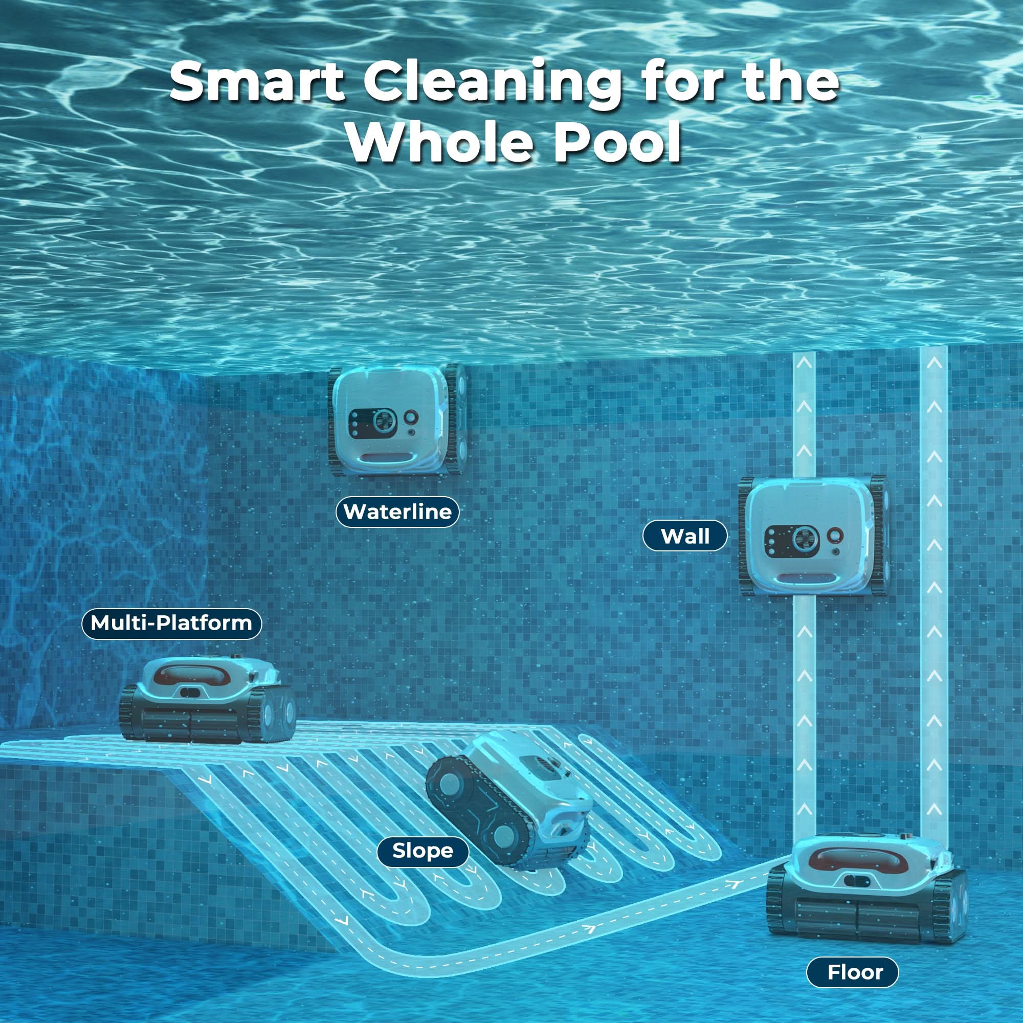 BN Pro Robotic Pool Cleaner
