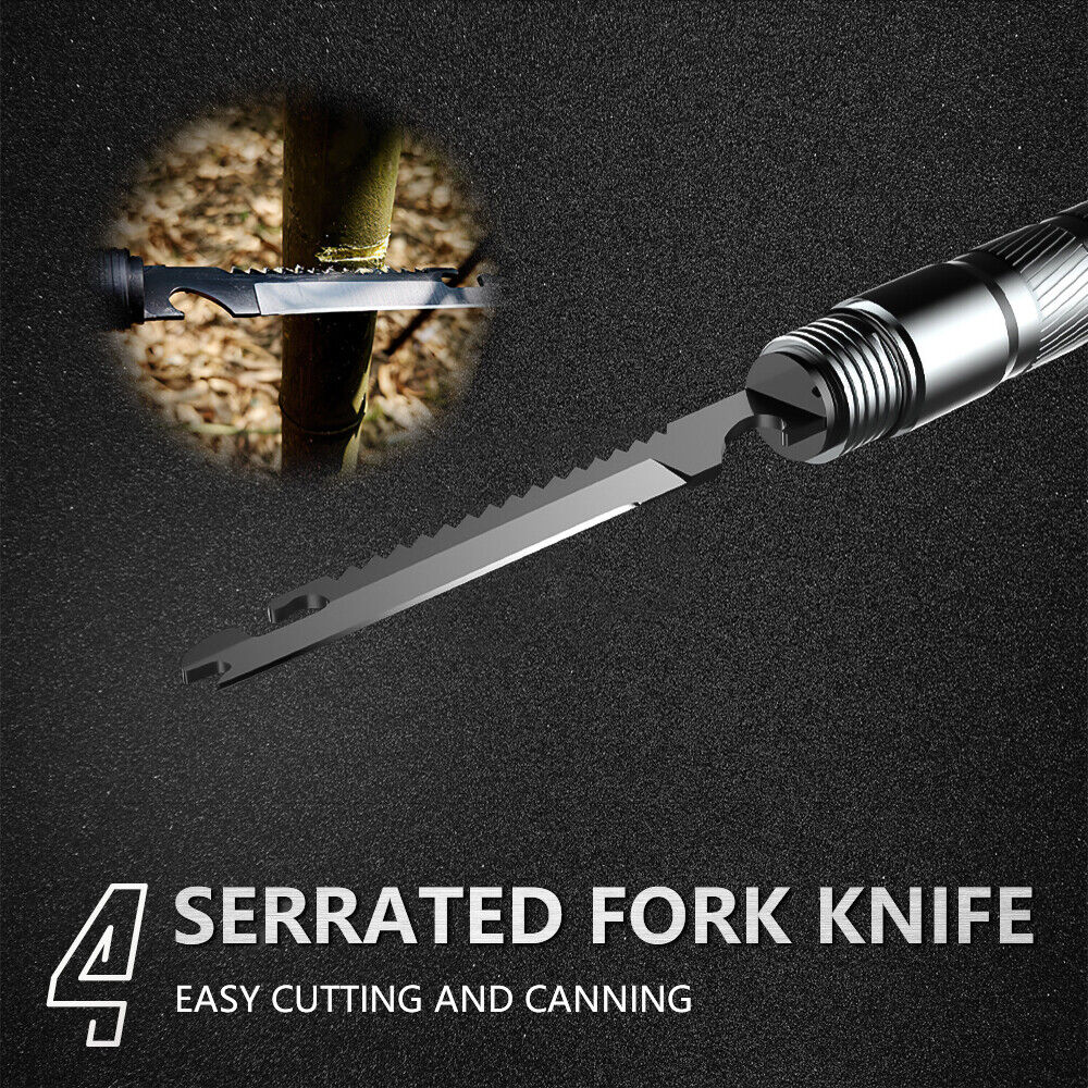 Ultra X Tactical Survival System - (10 in 1) Walking Stick