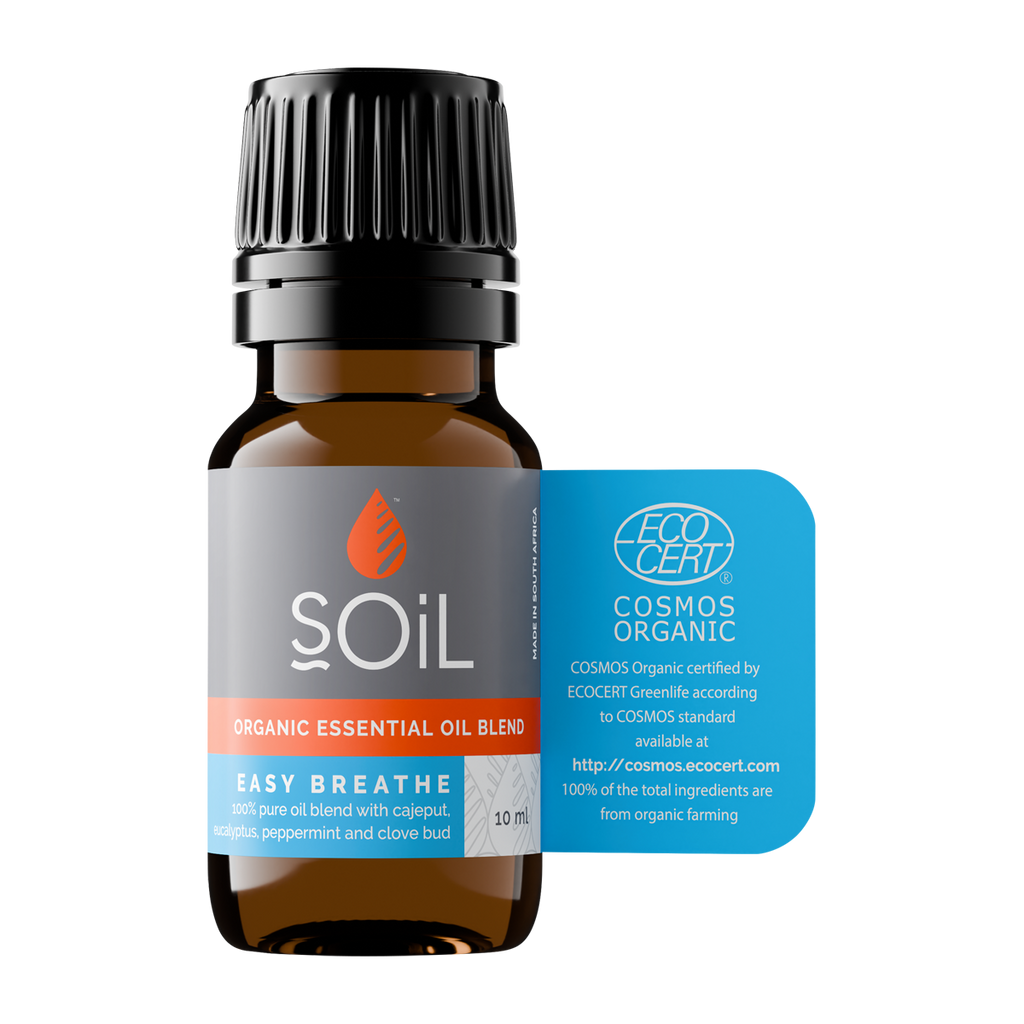 Easy Breathe - Organic Essential Oil Blend 10ml