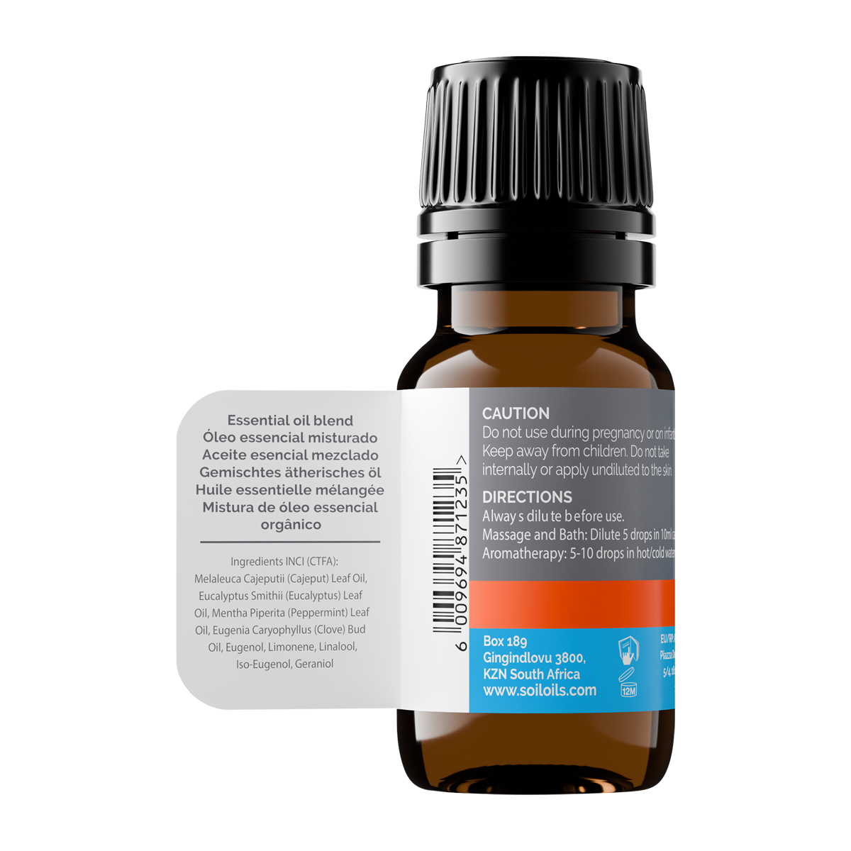 Easy Breathe - Organic Essential Oil Blend 10ml