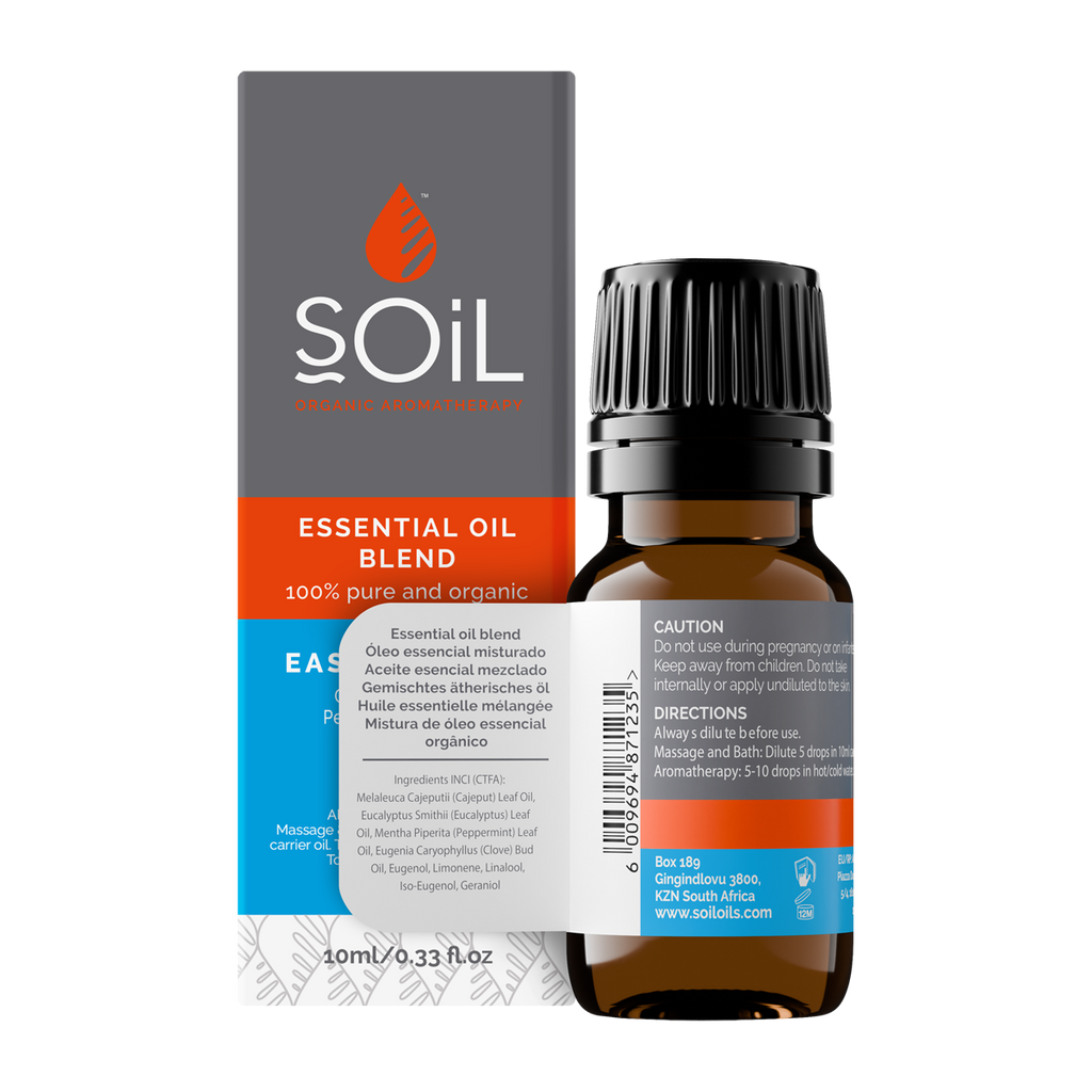 Easy Breathe - Organic Essential Oil Blend 10ml