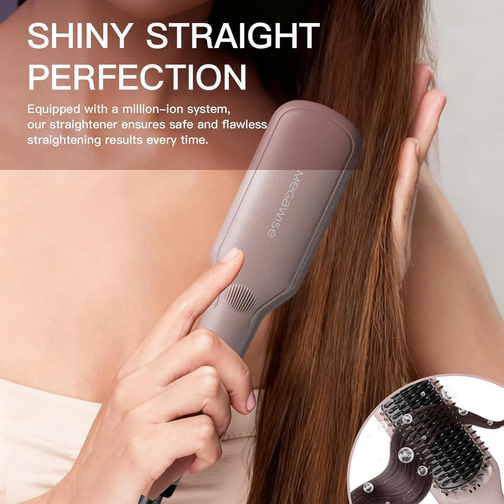 Ionic Hair Straightener Brush