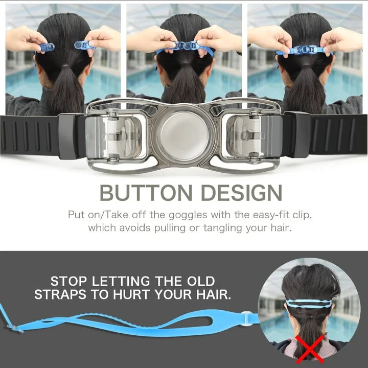 HD Anti - Fog Swim Goggles