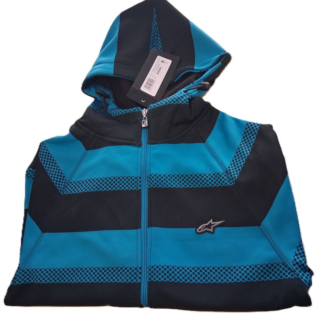 ALPINESTARS TRUCE STRIPE TECH ZP TURQUOISE JACKET