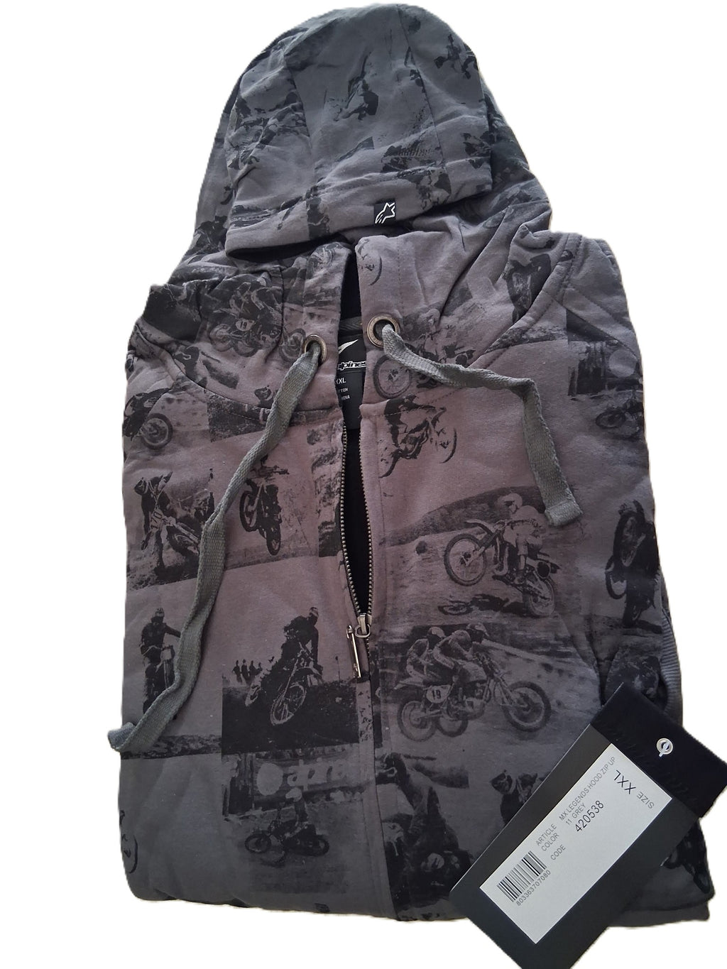 Alpinestars MX legends Hood Zip Up