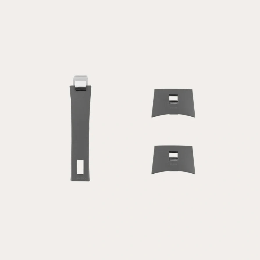 Set of color handles