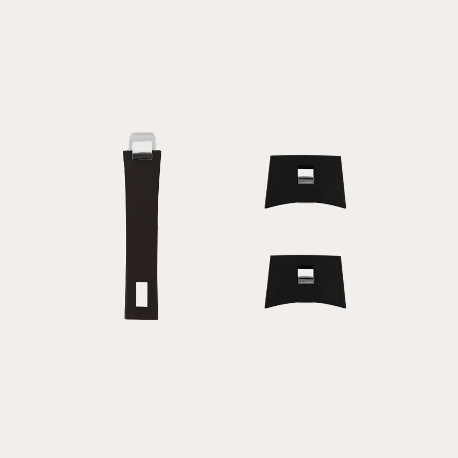 Set of color handles