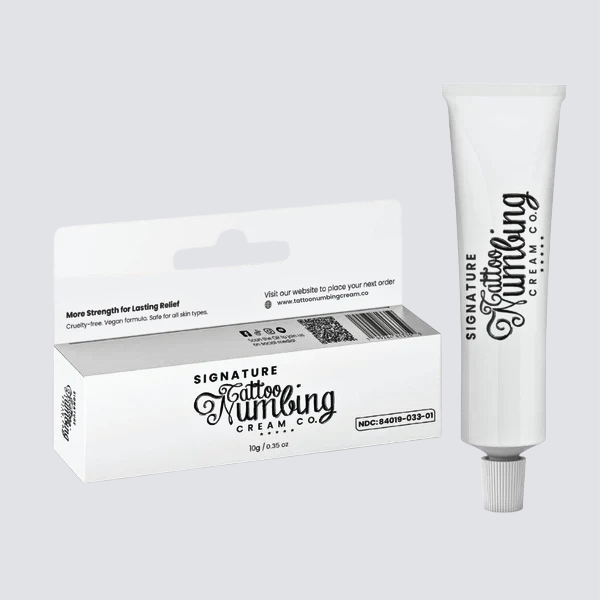 Signature Tattoo Numbing Cream - (10g) (0.35 oz) + Buy Two or More Get One Free