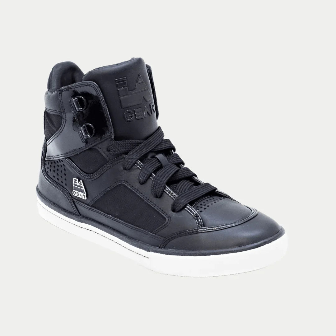 LA Gear Men's Court High Vintage Hightop | Black