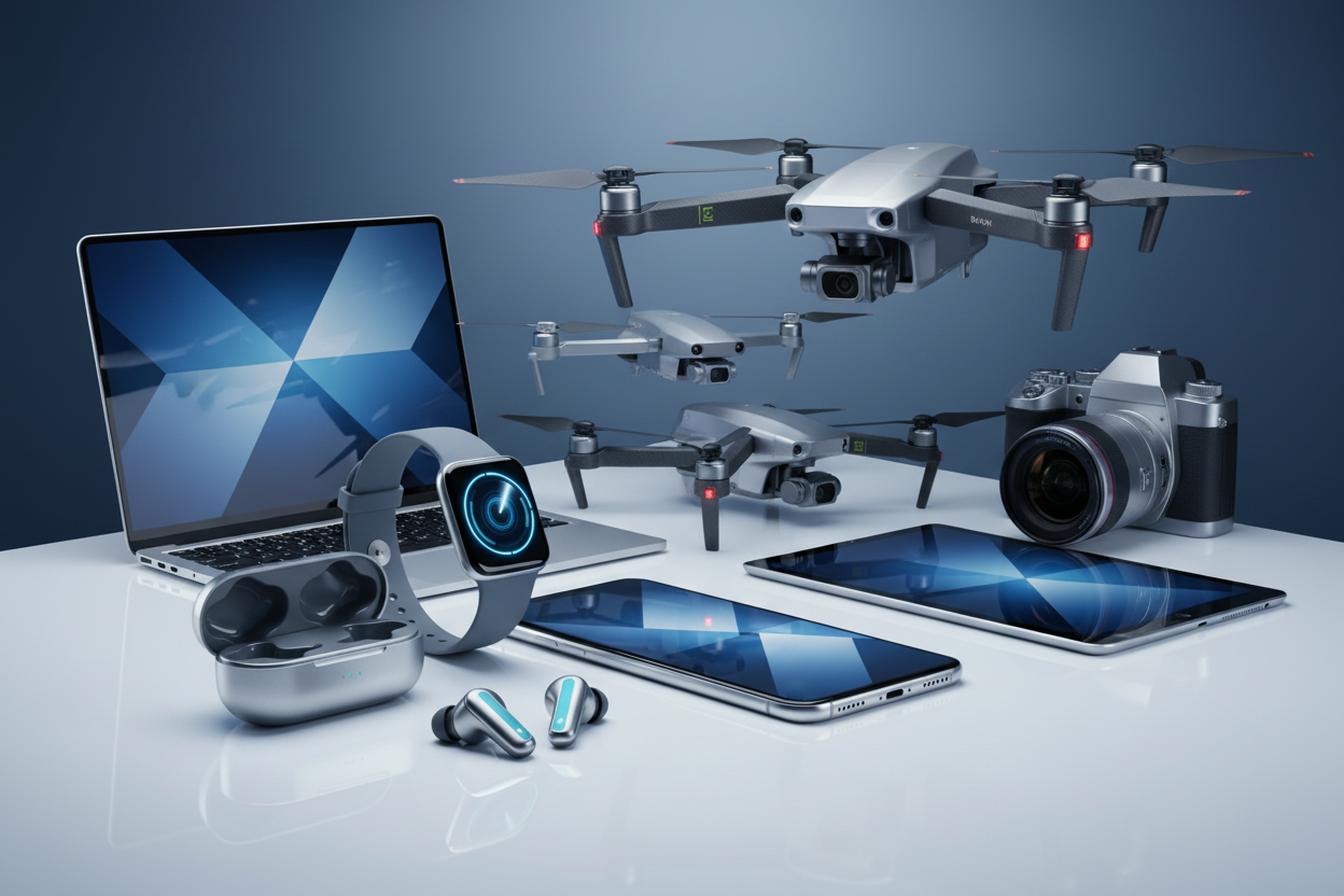 like this but follow up add more electronic products and drones 