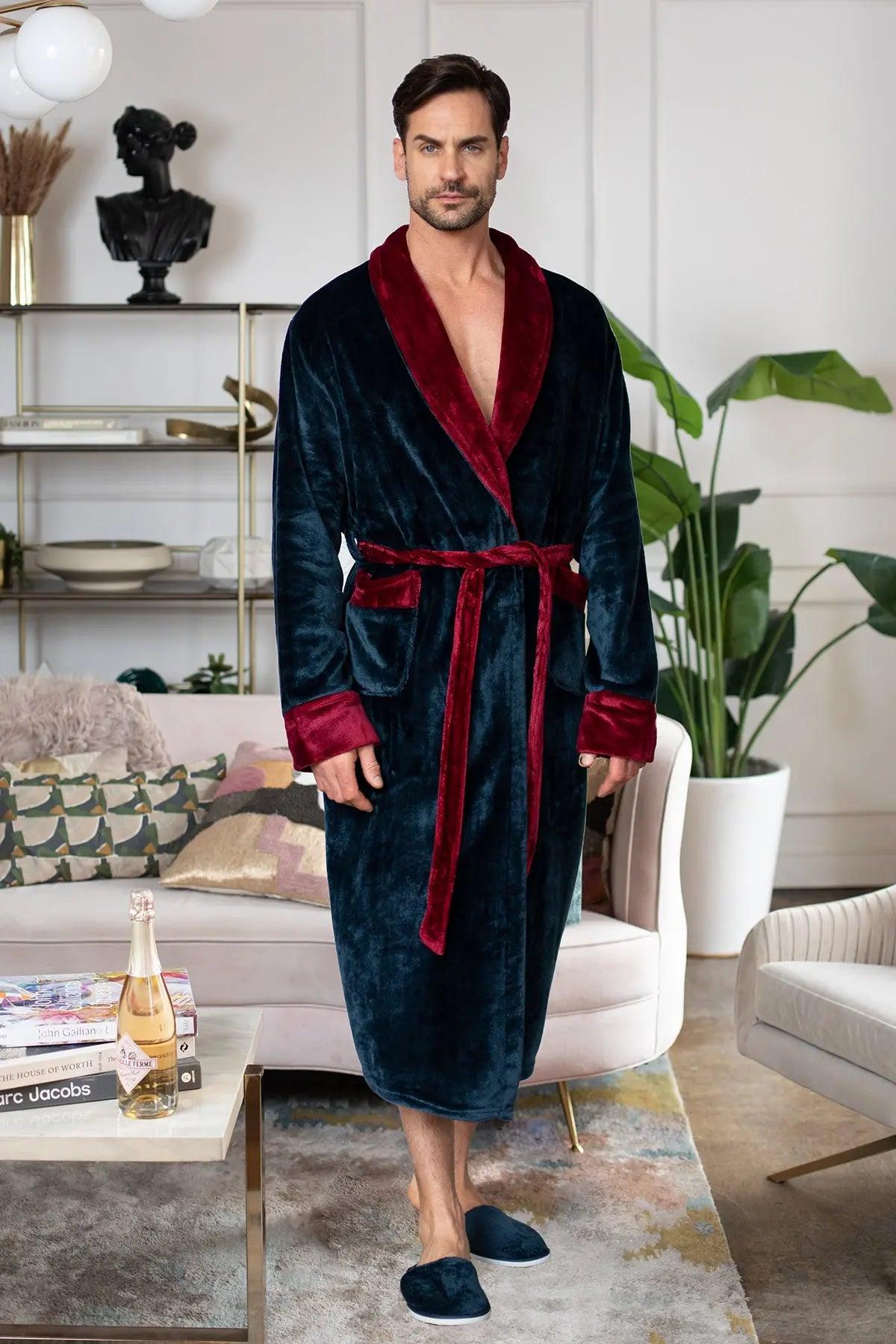 Cozy Mens Plush Robes – Built for Comfort, Designed to Last