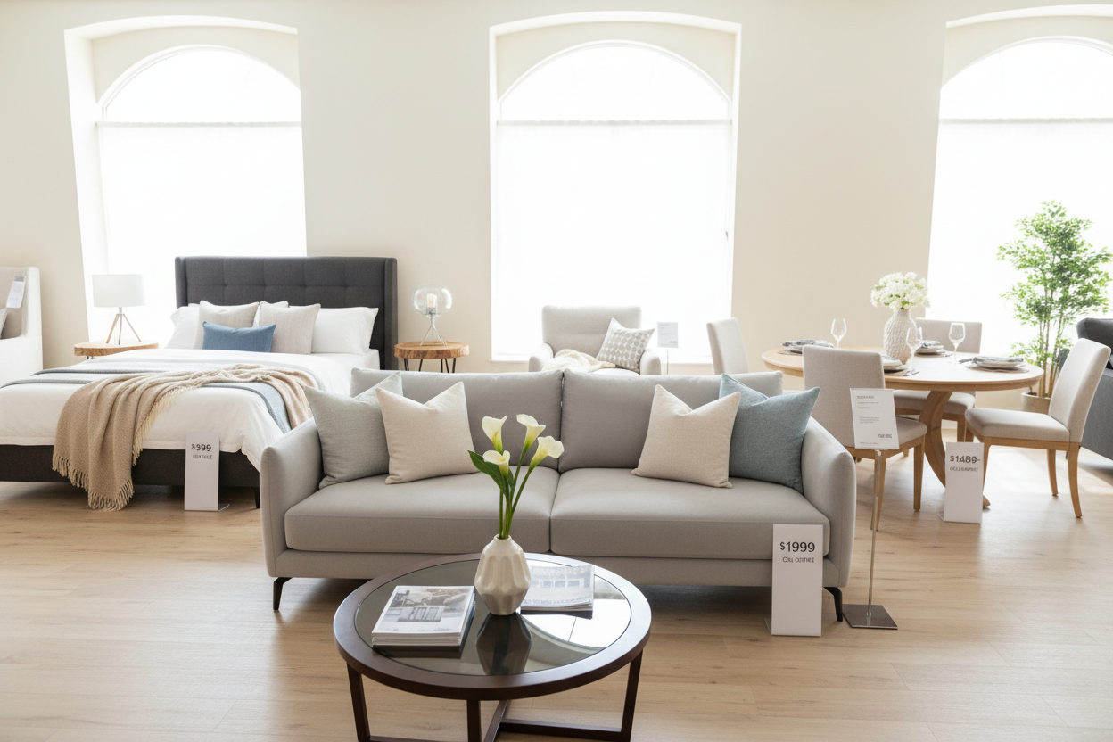 NEED A REALISTIC PHOTO FOR FUNITURE FOR SALE FOR MY PAGE SHOW BEDS AND SOFAS TABLES FOR SALE